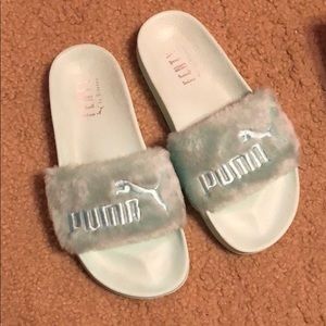 Puma Fenty fur slides